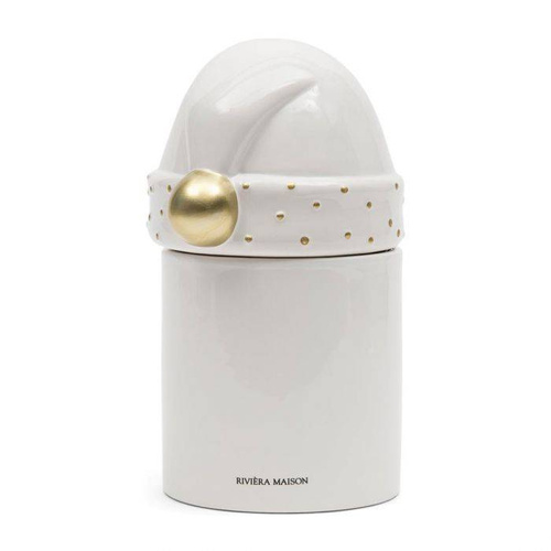 Riviera Maison Pojemnik na ciastka świąteczny Santa's Cookies Jar 27x14cm porcelana