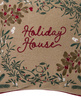 Lexington Poszewka Świąteczna Holiday House Wool 50x50cm kolor beżowy 65% wełna 30% poliester 5% włókna z recyklingu 