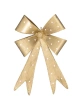 Zawieszka świąteczna kokarda złota Greengate Decoration Bow gold hanging medium metal kolor złoty 16x12cm