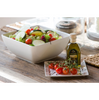 Riviera Maison, misa duża, Buon Appetito Bowl L, biała, porcelanowa, 24x24x10cm.