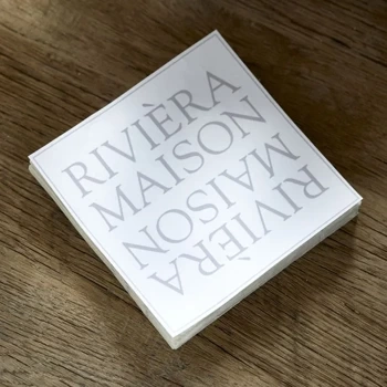 Riviera Maison Serwetki papierowe lunchowe Paper Napkin RM Branding 33x33cm 20szt/paczka