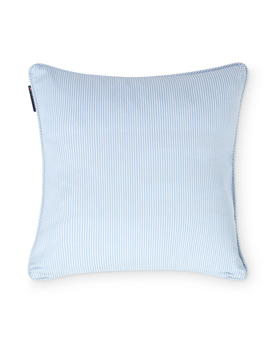 Lexington Poszewka na poduszkę Lighthouse Views Blue/White Striped Organic 100% bawełna 50x50cm