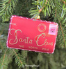 Bombka szklana list do Mikołaja Greengate Ornament glass Xmas letter red 7x11cm kolor czerwony