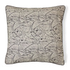 Riviera Maison, poszewka, poduszka, Basic Bliss Leaves PC 60x60cm, bawełna, polyester, len.
