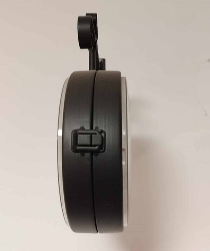 Zegar dworcowy dwustronny Vintage Port Belldeco