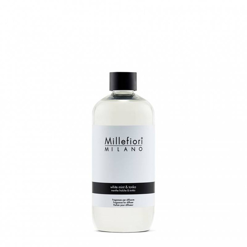 Uzupełnienie do dyfuzora zapachowego Millefiori Millano White Mint & Tonka 500ml