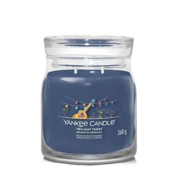 Yankee Candle Signature Świeca zapachowa Twilight Tunes słoik średni 368g dwa knoty wosk sojowy