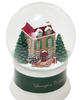 Kula śnieżna świąteczna Kamieniczka Lexington 14x10cm
