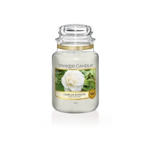 Yankee Candle, świeca zapachowa, Camellia Blossom, słoik duży, 623g.