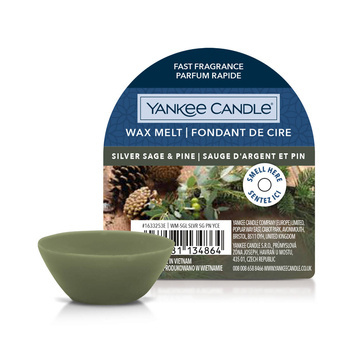 Yankee Candle wosk zapachowy Silver Sage & Pine Szałwia i sosna 22g