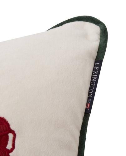 Lexington Poduszka świąteczna Holiday Car Organic Cotton Velvet 40x30 Pillow aksamit