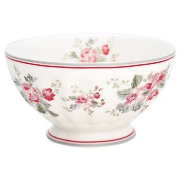 Green Gate Miseczka duża French bowl xlarge Elouise white 7x13cm