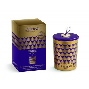 Esteban Paris Parfums świeca zapachowa Figue Noire naturalny wosk 170g