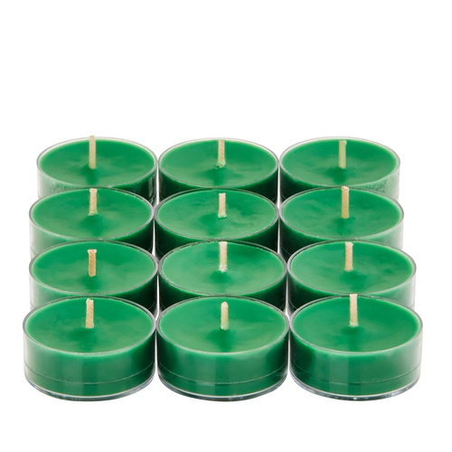 Partylite Tealight zapachowy Christmas Morning kolor zielony 1 szt