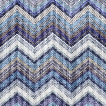 Ambiente serwetki papierowe lunchowe 33x33cm Textured Chevron Blue