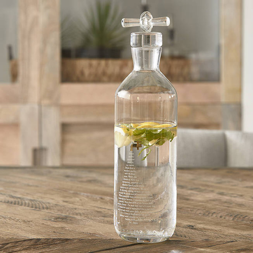 Riviera Maison Butelka karafka na wodę RM Loves Tap Water Bottle 1,2L