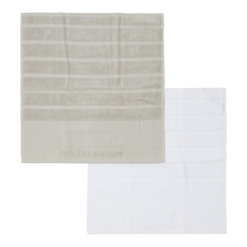 Riviera Maison  Ręczniki kuchenne KPL 2 szt RM Classic Kitchen Towel flax 50x50cm