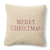Riviera Maison Poszewka świąteczna na poduszkę Merry Christmas Pillow Cover 50x50 cm  poliester