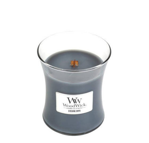 Świeca Woodwick Evening Onyx średnia 275g.