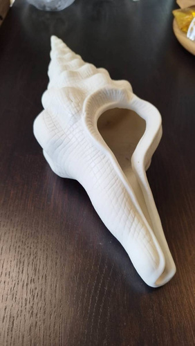 Muszla Porcelanowa biała 25x10 H7,5cm