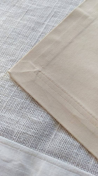 Serwetka bawełniana 40x40cm jasny beż komplet 6 szt 