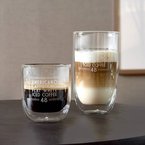 Szklanka termiczna do kawy Riviera Maison Loe Coffee Double Wall Glass M 250ml H5,5cm