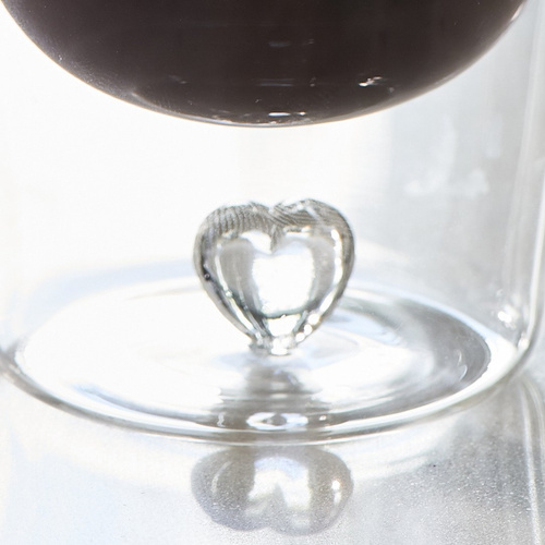 Riviera Maison szklanka termiczna z podwójnymi ściankami With Love Double Wall Glass 9x11cm
