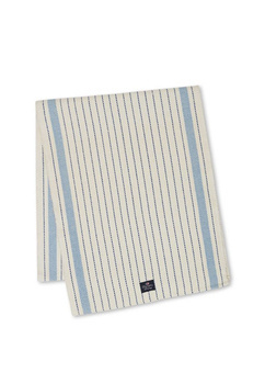 Lexington Bieżnik na stół 50x250cm Striped Cotton Jute Runner niebieski/biały Juta