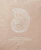 Lexington Poszewka na poduszkę Ocean Treasures Sea Embroidered Recycled Cotton Pillow Cover beżowa 50x50 cm 100% bawełna