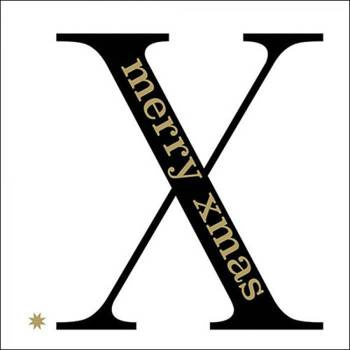 Serwetki papierowe świąteczne Ambiente Big X Black lunchowe 33x33cm op.20szt