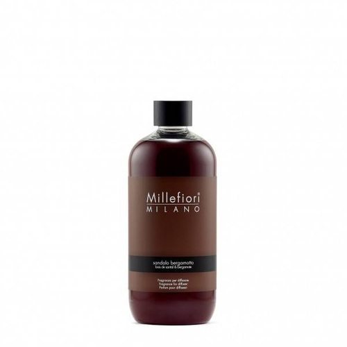 Millefiori Milano uzupełnienie do pałeczek zapachowych Sandalo Bergamotto 500 ml