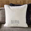 Riviera Maison Poszewka na poduszkę Morillon Faux Fur PillowCover 50x50 kolor biały