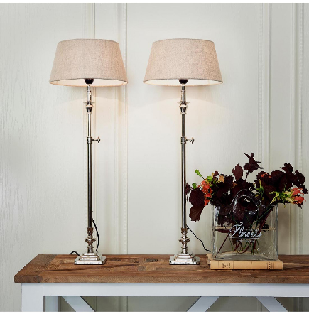 Riviera Maison, lampa stołowa, The Regency Adjustable Table lamp, podstawa lampy,