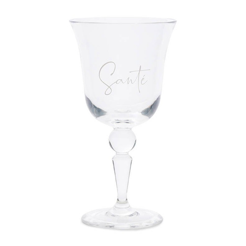 Kieliszek do wina akrylowy Riviera Maison Cheers to Summer Wine Glass 18,4cm