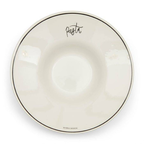 Riviera Maison Talerz do pasty La Dolce Vita Pasta Plate 25x6cm