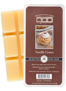 Bridgewater Candle wosk zapachowy Vanilla Cream 13g 1 kostka.