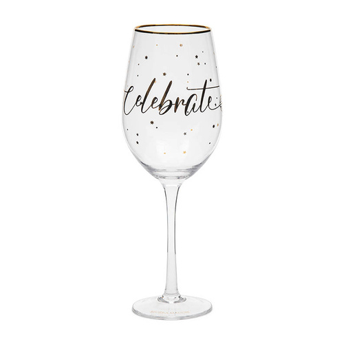 Riviera Maison Kieliszek do wina Celebrate Wine Glass szkło H26cm 600ml