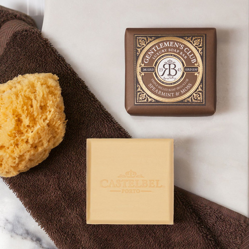 Mydło w kostce CASTELBEL GENTLEMEN'S CLUB Spearmint & Moss 150g