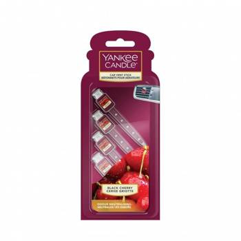 Zapach do samochodu Yankee Candle Car Vent Stick Black Cherry kpl 4szt