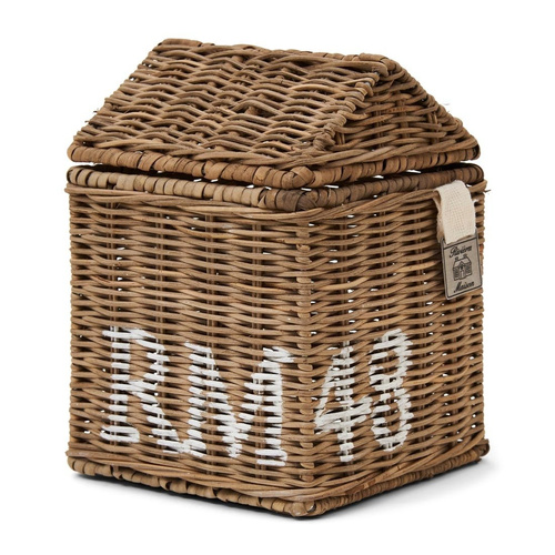 Riviera Maison pojemnik na chusteczki rattanowy Rustic Rattan RM 48 Tissue Box 14x14x20cm.