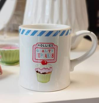 Kubek ceramiczny Retro Treats Muffins Creative Tops biały 350ml