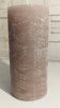 Świeca dekoracyjna walec Rustic ciemny beż 15x7cm czas palenia około 70h