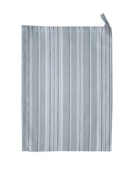 Krasilnikoff ręcznik kuchenny bawełniany szary Multi Stripes 50x70cm