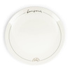 Riviera Maison Talerz deserowy porcelanowy Bonjour Breakfast Plate 