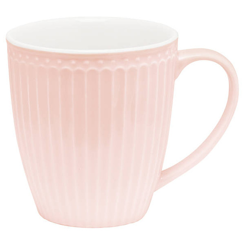Kubek porcelanowy Alice Greengate Pale Pink pastelowy róż H 9,5cm 350ml