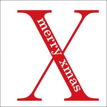 Serwetki papierowe świąteczne Ambiente Big X Red lunchowe 33x33cm op.20szt