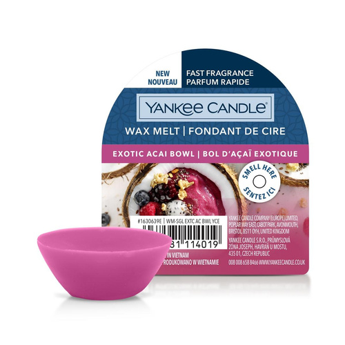 Wosk zapachowy Yankee Candle Exotic Acai Bowl 22g