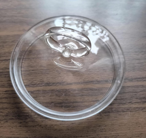 Riviera Maison Szklana pokrywka do dzbanka do herbaty z podwójnymi ściankami RM Double Wall Monogram Tea Pot  OUTLET