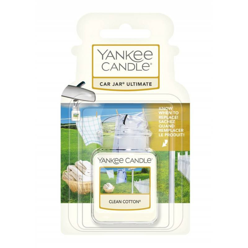 Zapach do samochodu Yankee Candle Clean Cotton Car Jar Ultimate Home