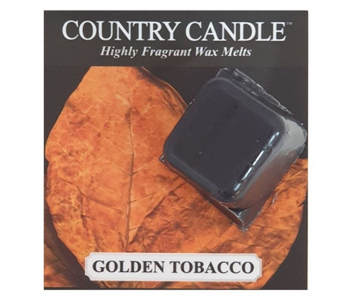 Country Candle wosk zapachowy Golden Tobacco, 1 kostka 10g.